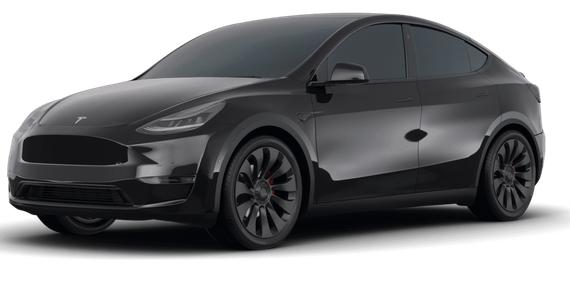 TESLA MODEL Y 2021 5YJYGDEF7MF092315 image